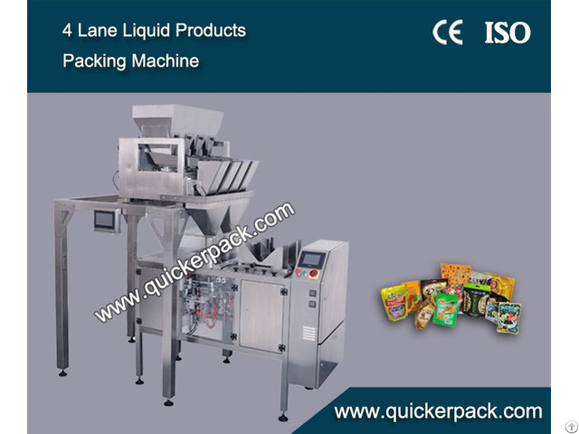 Pre Made Gusset Bag Preserves Sweetmeats Packing Machine