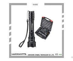 Super Bright Aluminum Alloy Zoom Flashlight With Ce Rohs Certifications