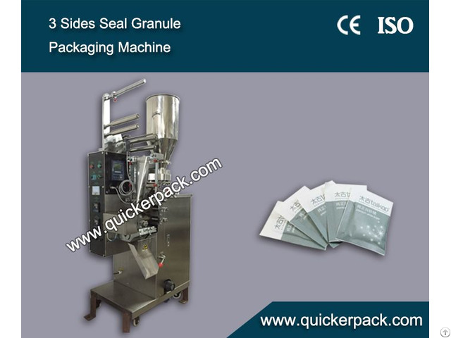 Automatic Three Sides Seal Granules Packaging Machine