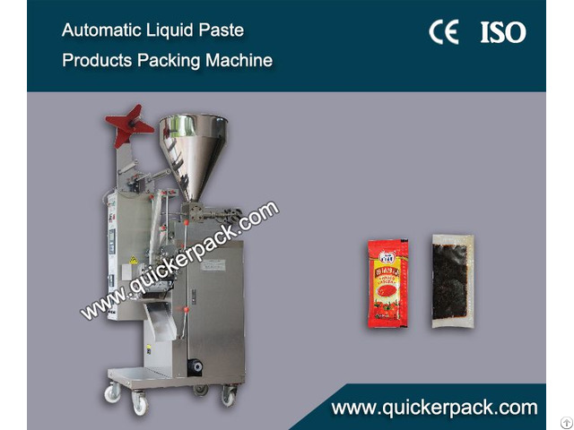 Automatic Liquid Paste Ketchup Packaging Machine