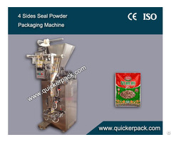 Four Sides Seal Powder Packaging Machine Fully Automatic
