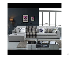 Sectional Sofa Top Selling Living Room Fabric And Leather Furniture Model C698