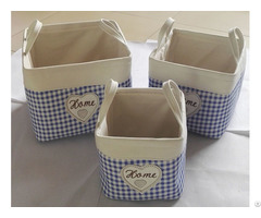 Sell Cotton Fabric With Eva Laundry Bag 1