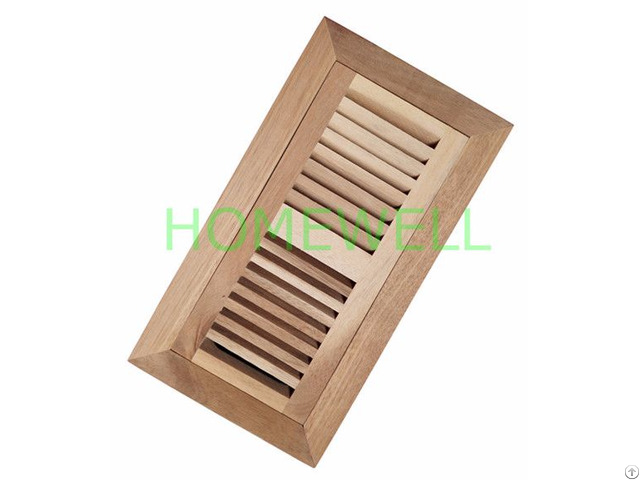 4x10 Red Oak Floor Vent