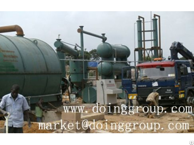 Waste Oil To Diesel Plant