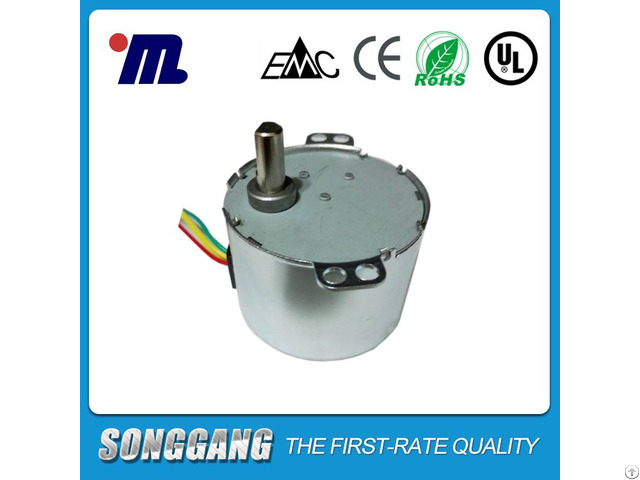 Low Rpm 4w Single Phase 24 Volt Ac Synchronous Motor For Heating Machine