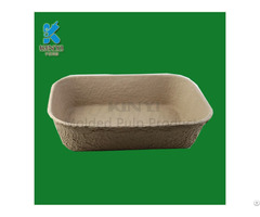 Biodegradable Molded Pulp Flower Pots Trays
