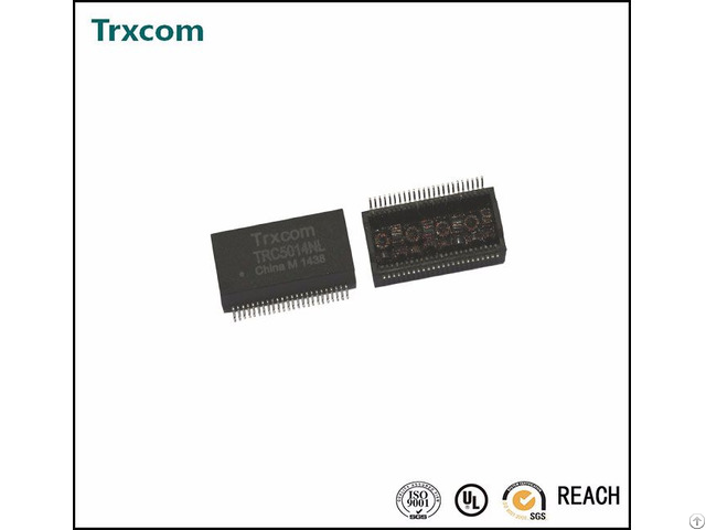 Gigabit Transformer Modules With Power Over Ethernet Option Trc6062anl