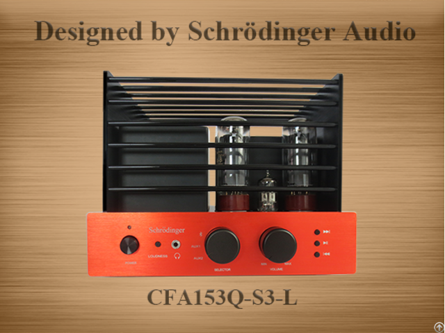 Compact Home Audi Amplifier With Bluetooth And Audio Loudness Control