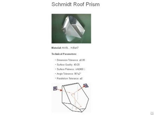 Schmidt Ridge Prism