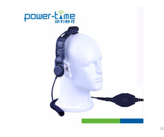 Bone Conduction P25 Radios Headset Microphone Pte 129f