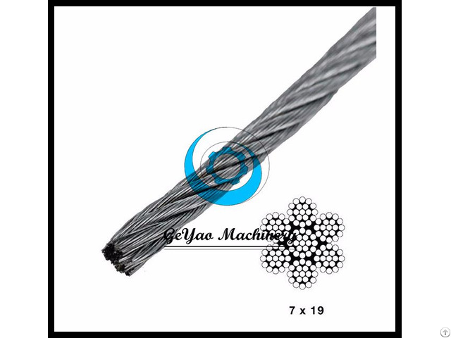 Galvanized Steel Wire 7x19 Aircraft Cable