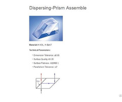 Beam Splitting Prism Assembly
