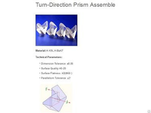 Inverting Prism Assembly