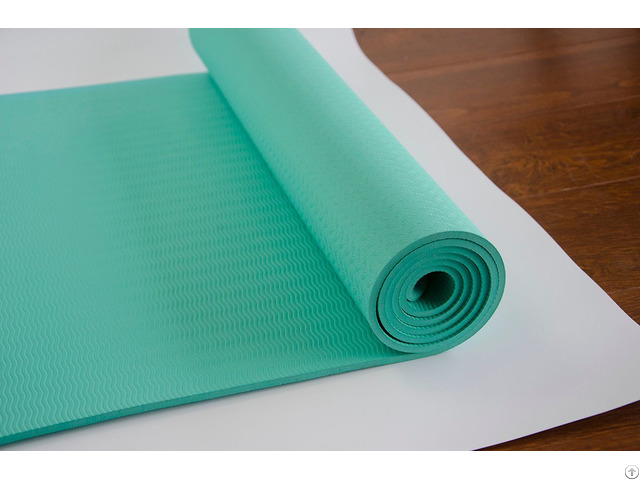 Mily Double Layer Pvc Free Yoga Mat Tpe Non Slip