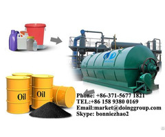 Plastic Pyrolysis Oil Recycling Plant