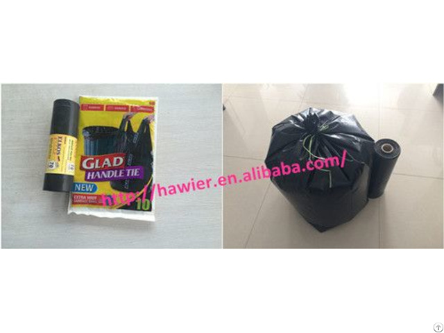 China Manufacturer Black Garbage Bag For Houshold