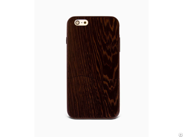 Sau Wenge Percent 100 Wood Iphone Case