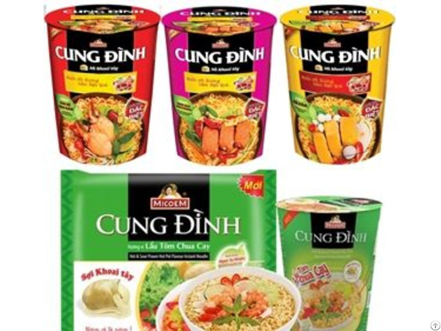 Cung Dinh Instant Noodles 65gr Cup