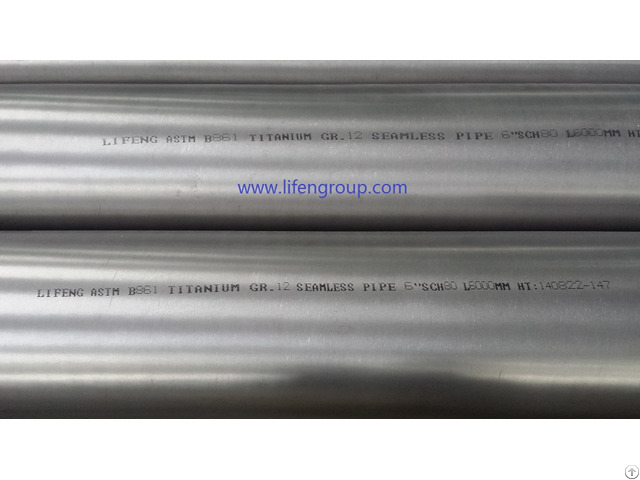 Big Diameter Titanium Tube