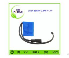 Wholesale Price 12v 2600mah Enduring Lithium Ion Battery Pack
