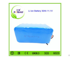 Rechargeable 26670 12v 30ah Li Ion Battery Pack For Electric Bike