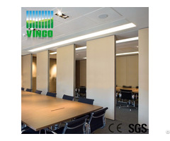 Aluminium And Operable Partitions Wall Acoustic Movable Office Partition For Hotel