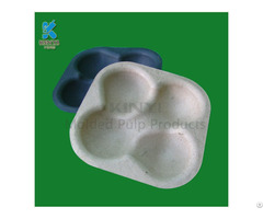Hot Selling Molding Pulp Peach Packaging Trays