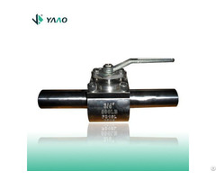 Foeged Steel Top Entry Ball Valves