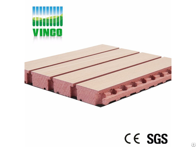 18mm Wooden Acoustic Panel Type Grooved Mdf Wall Panels