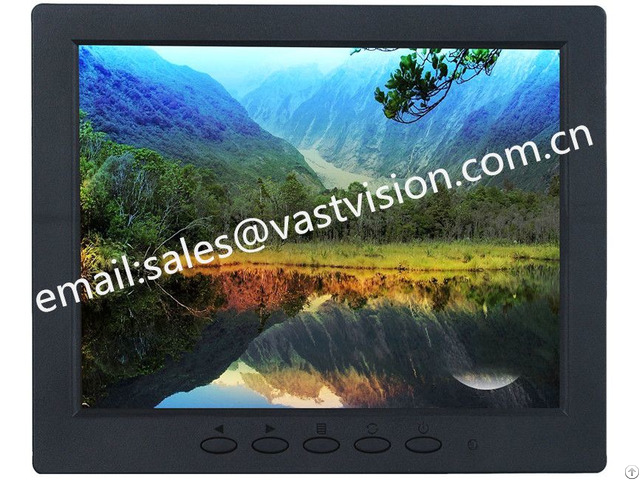 8 Inch Vga Lcd Monitor With 800 X 600 Pixels Av Bnc Hdmi Optional