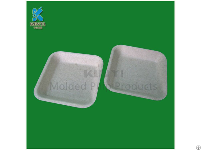 High Quality Lima Bean Molded Pulp Trays