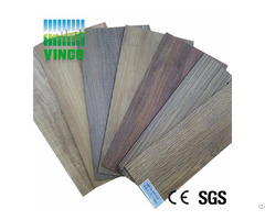 China Supplier Sound Insulation Floor Wood Pvc Flooring Look Rubber Floorings
