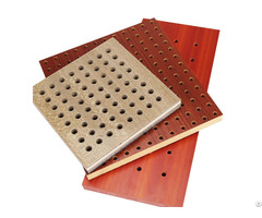 Perforated Wooden For Audiometric Boot Acoustic Panels Wood Recording Studio Equipment