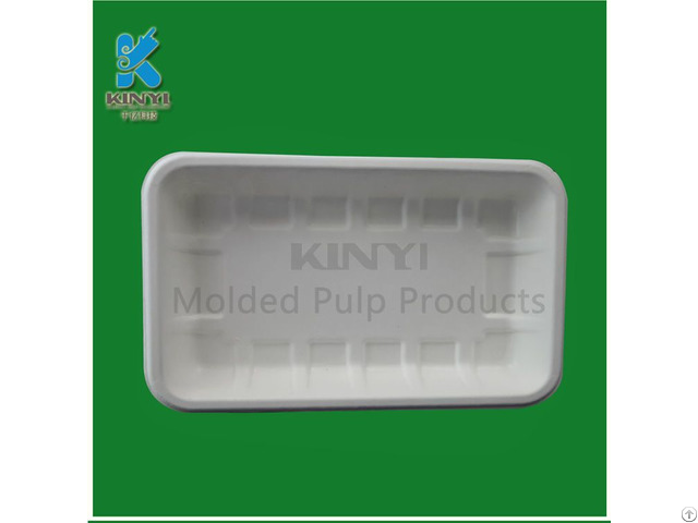 Wholesale Pulp Molded Green Pepper Packaging Trays