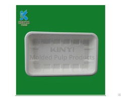 Wholesale Pulp Molded Green Pepper Packaging Trays