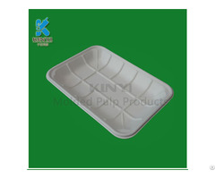 Custom Recycled Molded Pulp Bean Tray Packaging