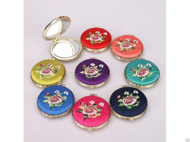 Embroidery Cosmetic Mirror