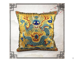 Dragon Embroidery Cushion Cover