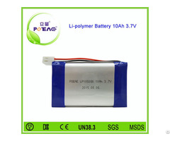 Rechargeable 105080 10000mah 3 7v Lipo Battery Pack