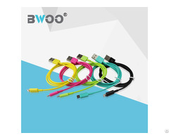 Wholesale Hot Selling Colorful Thin Usb Cable Micro 8pin Charger