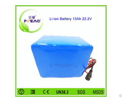 Rechargeable 18650 Electric Bike Lithium Ion Battery 24v 13ah