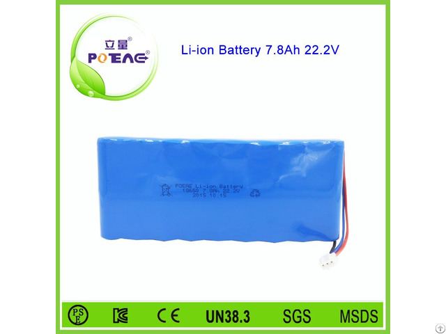 7800mah 24v Li Ion Battery 18650 For Electric Bicycle
