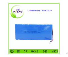 7800mah 24v Li Ion Battery 18650 For Electric Bicycle