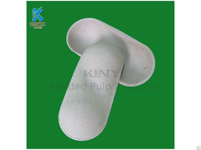 Biodegradable Molding Pulp Peach Packaging