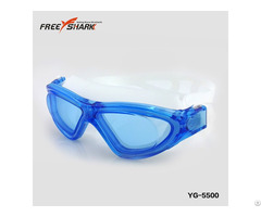 Silica Gel Large Frame One Piece Anti Fog Pc Lens Swimming Goggles