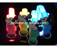 Small Cute Silicone Dog And Cat Led Collar