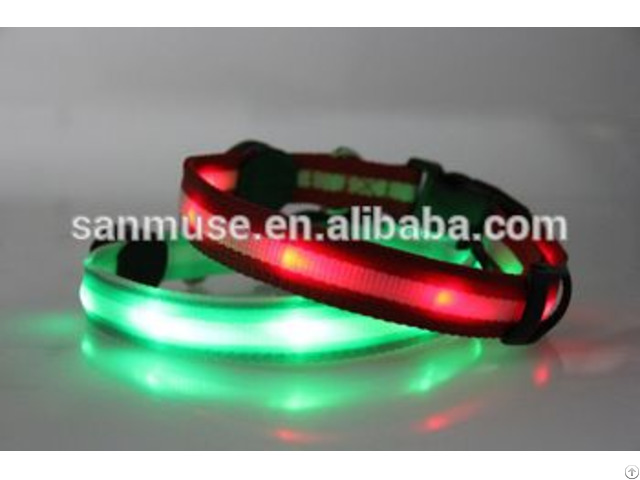 Hot Sales Flash Led Pet Collar Products