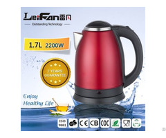 Blue Drum Stainless Steel Cordless Water Kettle