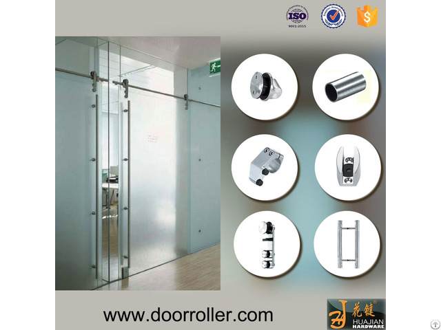 Stainless Steel Interior Barn Door Track System With Safety Pin